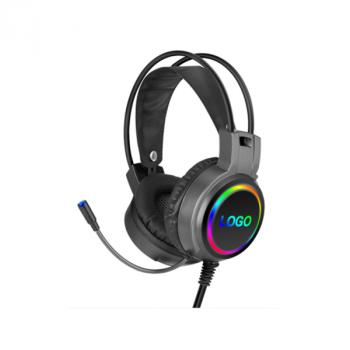 Gaming headset with RGB lights