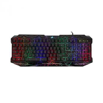 Gaming keyboard with 7 colors lights